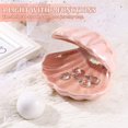 thumbnail image 4 of IMATTOE A Shell Pearl Light LED Accent Lamp Portable Night Light Pearl in Shell Desktop Ornament Home Decor for Bedroom Living Room (Pink), 4 of 5