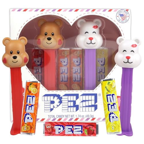 PEZ Candy Stranger Things 2 Dispensers, 4 Rolls Fruit Candy, 1