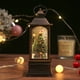 thumbnail image 4 of Linterna de bola de nieve iluminada de Navidad, Papá Noel con niña, 4 of 5