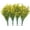 Bell Leaves-yellow, variant on Gold Leaves Decorations for Christmas Artificial Golden Plants Fake Leaf - 17 Inch 5 Pack, Faux Foliage Simulation Flowers Grass Xmas Decor Plant Bushes Indoor Outdoor Wedding Table Centerpiece DIY