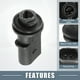 thumbnail image 3 of 2 uds. Soporte de bombilla de luz de señal de giro para indicador delantero 8N0953053 8N0-953-053 para VW Golf 2015-2016 plástico negro, 3 of 7
