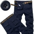 thumbnail image 3 of Pantalones tácticos para hombre, Pantalón Cargo informal para deportes al aire libre, trabajo, Joggers de alta calidad, pantalones de chándal coreanos para senderismo, 3 of 4