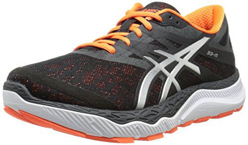 ASICS 33-M Running Shoe, Onyx/Silver/Flash M US - Walmart.com