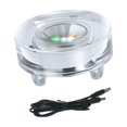 thumbnail image 1 of Soporte de base recargable por USB para lámpara de ambiente multifuncional con pedestal. Estilo E, 1 of 9