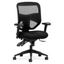BSXVL532MM10 Work Chair, High Back, 30.75 in. x 26 in. x 44.5 in., Black