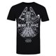 thumbnail image 1 of Star Wars - Camiseta Millennium Falcon para Hombre (Negro), 1 of 2