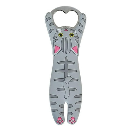 

Creative Portable Cat Shaped Bottles Opener Wine Beer Beverage Drinking Opener Bar Gadget Glass Beer Kitchen Tools Barware for Girls Women