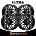 Ultra 203BM Hunter Wheel Automotive Rim, 17x9", 6x135mm, +18et, Gloss