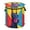 Black Doberman Art Minimalism, variant on Pop-Up Collapsible Laundry Hamper With Zippered Lid Dual Handles 50L Wings Spread Wide