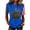 Blue, variant on Women's 911 25th Anniversary Tshirt We Will Never Forget 9/11 Tee Vintage 911 Memorial 25th Anniversary Tee Tops