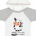 thumbnail image 4 of Inktastic Sorry, I'm a Bit Moody Today Cute Cow Pun Boys or Girls Baby Bodysuit, 4 of 5