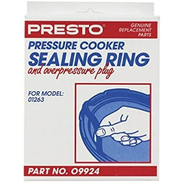 Presto Pressure Cooker Sealing Ring With Over Pressure Plug Only Fits Super Six Model No 01263