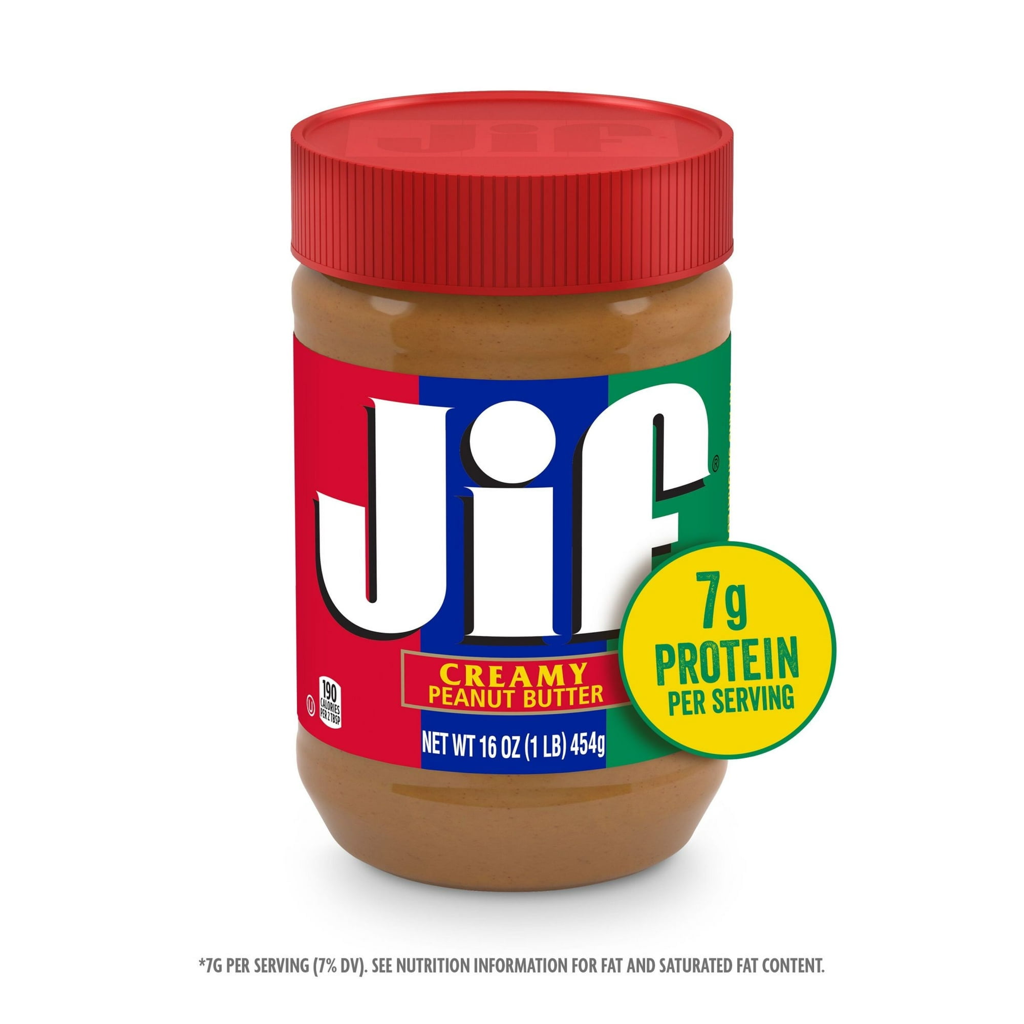 Jif Creamy Peanut Butter, 16 oz Jar