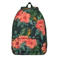 thumbnail image 1 of Artistic Floral Pattern Backpack – Watercolor Bloom Design, Oxford Durable Material, Large Capacity, Ideal for School and Travel, 1 of 5