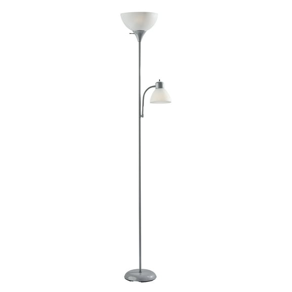 Mainstays 72'' Combo Floor Lamp with Adjustable Reading Lamp