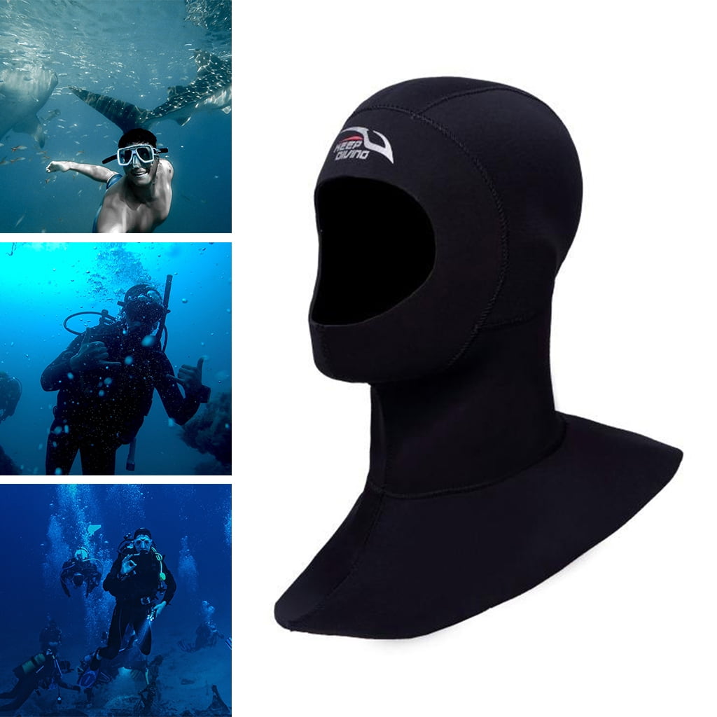 Scuba Diving Hood 3mm Cap Hat Head Neck Cover Diver Wet Suit Hoodies Unisex S_XL 