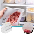 thumbnail image 1 of Fiudx Ofertas de la semana Caja De Conservación Sellada para Almacenamiento En El Refrigerador La Caja De Almacenamiento De Alimentos Se Puede Calentar En Un Horno De Microondas, Lonchera, Caja Espec, 1 of 7