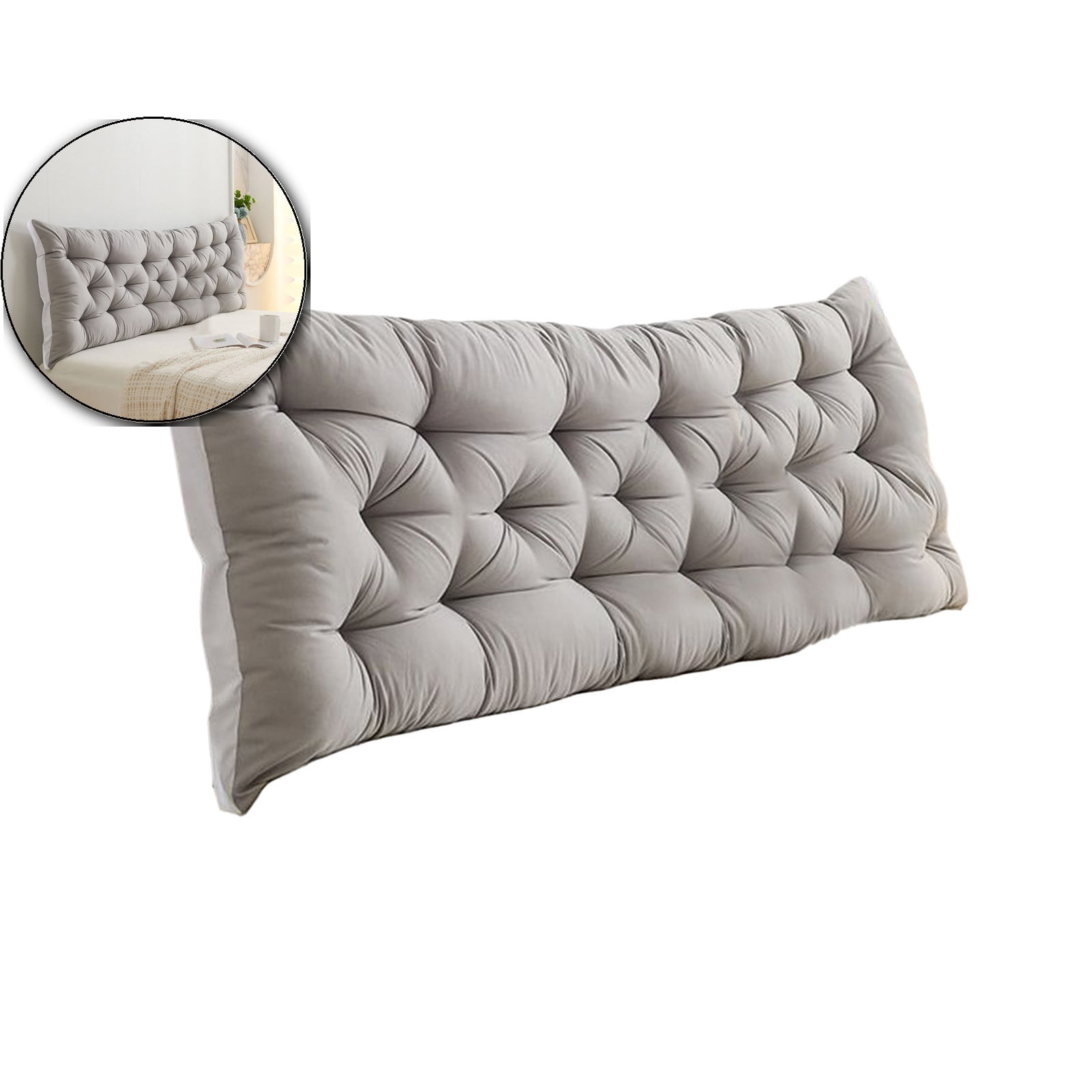 Oreiller Sweet Spot Pour Couples - Angle 27°, Mousse à Mémoire, 59x39x24 Cm - Gris/Noir/Bleu/Vert