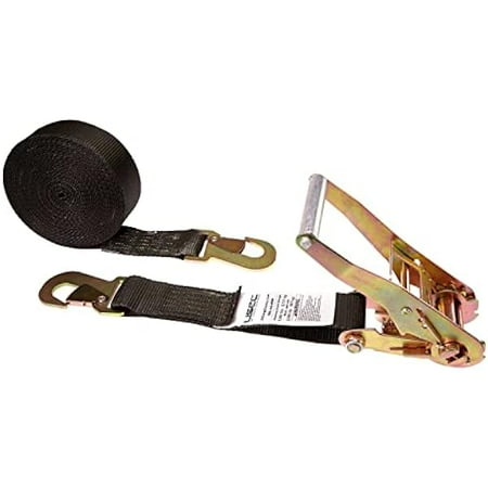 

Zengpin Ratchet Strap with Snap Hook 2 Inch Wide X 27 Foot Long 2 Inch Ratchet Strap Black Ratchet Strap Ratchet Strap Snap Hook Ratchet Strap with Locking Hook to Secure Cargo