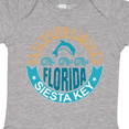 thumbnail image 4 of Inktastic Siesta Key Florida Beach Vacation Boys or Girls Baby Bodysuit, 4 of 5