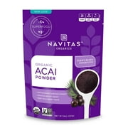 Navitas Organics Acai Powder, 8 oz. Bag — Organic, Non-GMO, Freeze-Dried, Gluten-Free 8 Ounce