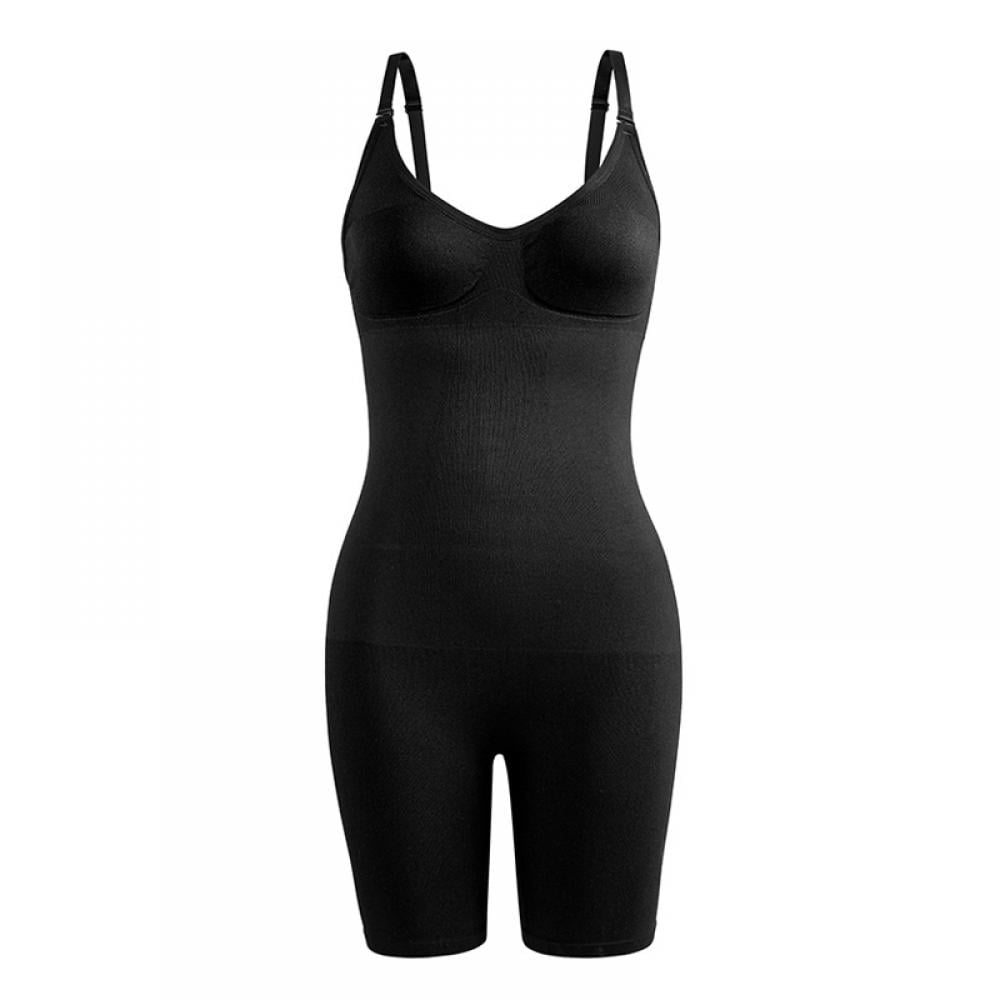 Shapellx Women's Airslim Firm Tummy Compression Bodysuit Shapper MG7 Black  3XL 