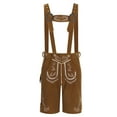 thumbnail image 1 of Guardurnaity Pantalón clásico con peto tradicional bávaro para el Oktoberfest de Múnich para hombre. Ajuste ajustable y resistente. conjuntos de ropa Fiesta de la cerveza l, 1 of 6