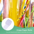 thumbnail image 5 of Uxcell 6-Rolls Crepe Paper Streamer, 492ft Crepe Streamers for Christmas Supplies [Heliotrope Color-1.8 Inch x 82 Ft/Roll], 5 of 8