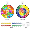thumbnail image 5 of Children's 2-in-1 Dart Board Game Set 28.74" with 20 Sticky Balls, Perfect for Outdoor and Indoor Entertainment, Ideal for Family Gatherings and Parties, 5 of 6