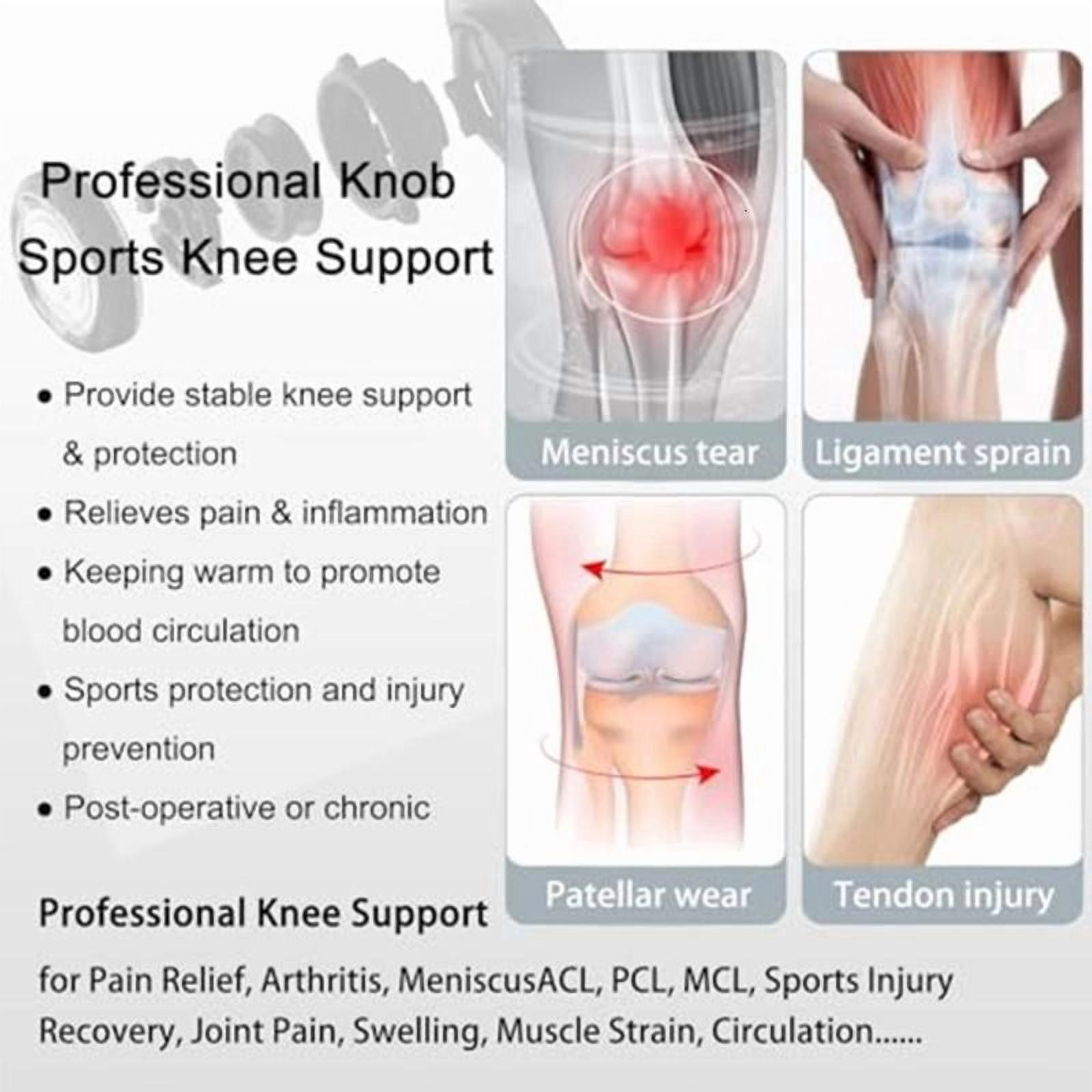CEORPER Comfortable Knee Sleeve Kneepad Support Sports Knee Guard For Daily