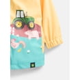 thumbnail image 3 of John Deere Toddler Girls Hooded Rain Jacket, Sizes 2T-5T, 3 of 3