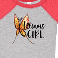thumbnail image 4 of Inktastic Illinois Girl- Butterfly Girls Baby Bodysuit, 4 of 5