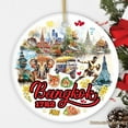thumbnail image 2 of Lively Bangkok City Artistic Ceramic Ornament, Thailand Souvenir and Christmas Decor Keepsake, 2 of 9