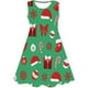 thumbnail image 2 of Moda 2022, vestido de Navidad para niñas, vestido de verano, vestido de dibujos animados, vestido de princesa, ropa de Papá Noel para niñas de 1 a 10 años, 10T Gao Jinjia LED, 2 of 2