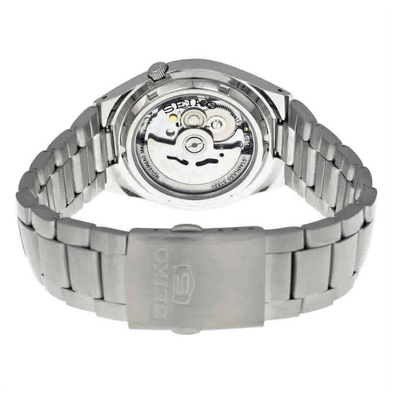 Seiko Men s 5 Automatic Silver Dial Watch SNK601 Walmart