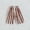 397Coffee902, variant on CAIVO Child Vertically Striped Casual Pants For Kids Easy Pull On Wide Leg Slacks Boys Girls Comfortable Everyday Wear School Relaxed Fit Solid Color Summer Trousers