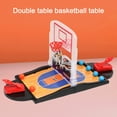 Herrnalise Mini Table Basketball Game Toy for Fun Indoor Play, Perfect