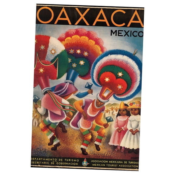 Mexico Tourism Poster 27Inx40In for any room 27x40 Multi-Color Square Adults Best Posters