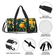 thumbnail image 6 of Gaeub Fresh Orange Lightweight Travel Cylinder Bag Gym Tote Bag Sports Training Duffle Bag with Pockets and Straps, 6 of 8