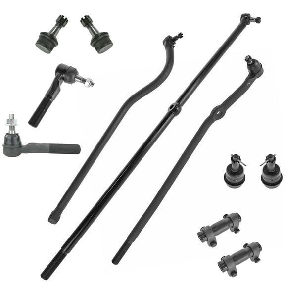 TRQ Front Steering Suspension Kit Set for 00-01 Dodge Ram 1500 Pickup Truck 4WD PSA56110