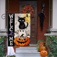 thumbnail image 5 of Halloween Garden Flag, Halloween Decor Ghost Cat Boo Yard Flag 12.5x18 Double Sided Holiday, Halloween Garden Flags Pumpkin Signs Home Decorations Rustic Welcome Outdoor Decorative Farmhouse, 5 of 6