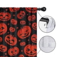 thumbnail image 4 of Blackout Kids Curtains,Halloween Red Pumpkins Pattern Childrens Insulated Curtains Set Of 2,Bedroom Essentials,Toddler Room Decor 42"x54", 4 of 5
