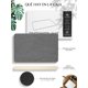 thumbnail image 4 of Tapete de Diatomita - Alfombrilla Estampada Ultra Absorbente, Secado Rápido y Antideslizante | Incluye Kit de Limpieza | para Ducha y Bañera, Diseño Geométrico Gris y Blanco, 4 of 4