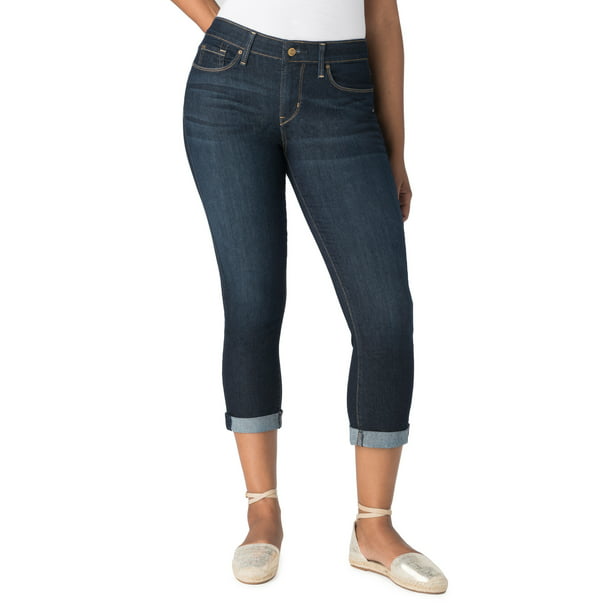Signature by Levi Strauss & Co. Women's Modern Simply Stretch Capri Jeans -  