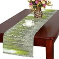 thumbnail image 2 of BSDHOME Spring Brich Green LeaveTable Runner Home Decor 14x72 Inch,Brich Forest Table Cloth Runner for Wedding Party Banquet Decoration, 2 of 5