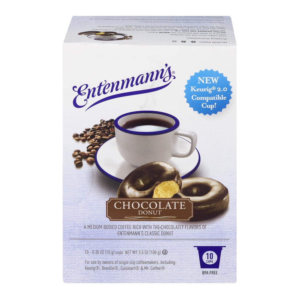 Entenmann's Chocolate Donut Single Serve 10 Count