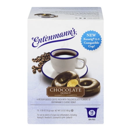 Entenmann's Chocolate Donut Single Serve 10 Count - Walmart.com