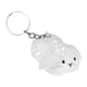 thumbnail image 3 of Llavero conmemorativo transparente y portátil para recoger pelo de mascotas conejo de orejas caídas, 3 of 9