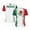 1, variant on Exclusive design Mexico Flag Grain 3D Printed Men For Running Bike Soccer Tennis Fitness Sports tshirt Mesh Fans Short T-shirt