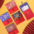 thumbnail image 3 of Chinese Silk Red Envelope Bag Elegant Wedding Gift with Exquisite Embroidery Oriental Charm Red Envelope, 3 of 10